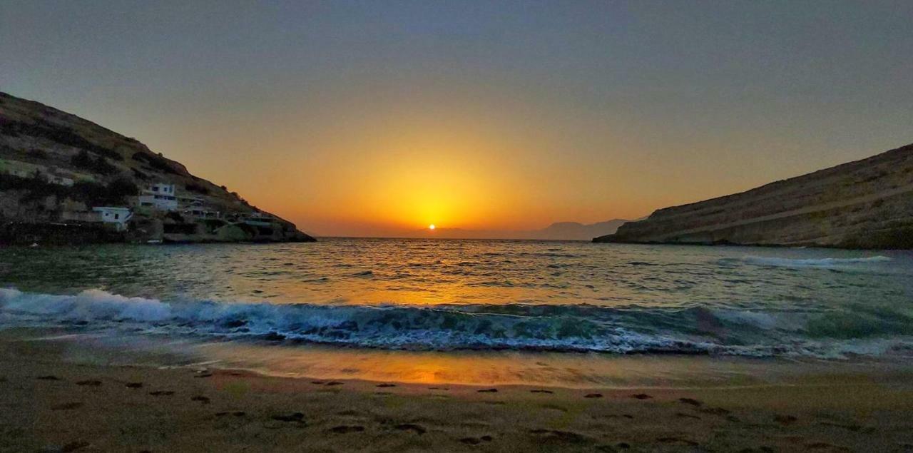 Beach View Matala Exterior foto